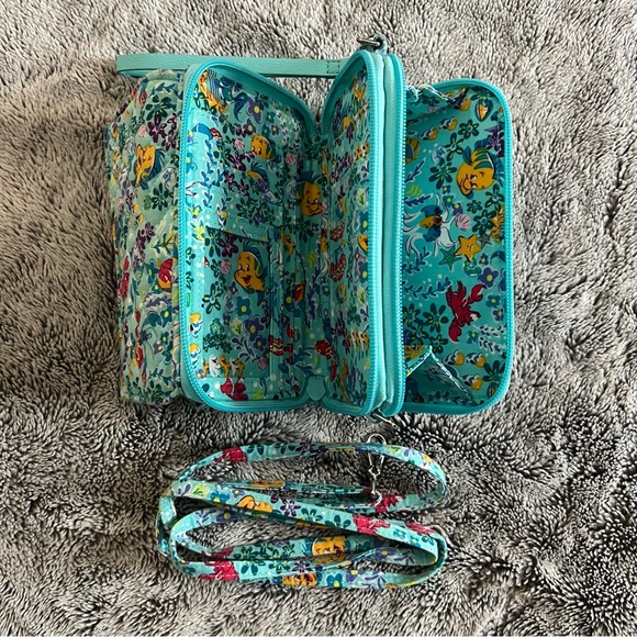 ✨ SOLD ✨ Vera Bradley | The Little Mermaid RFID All In One Crossbody - Picture 3 of 3